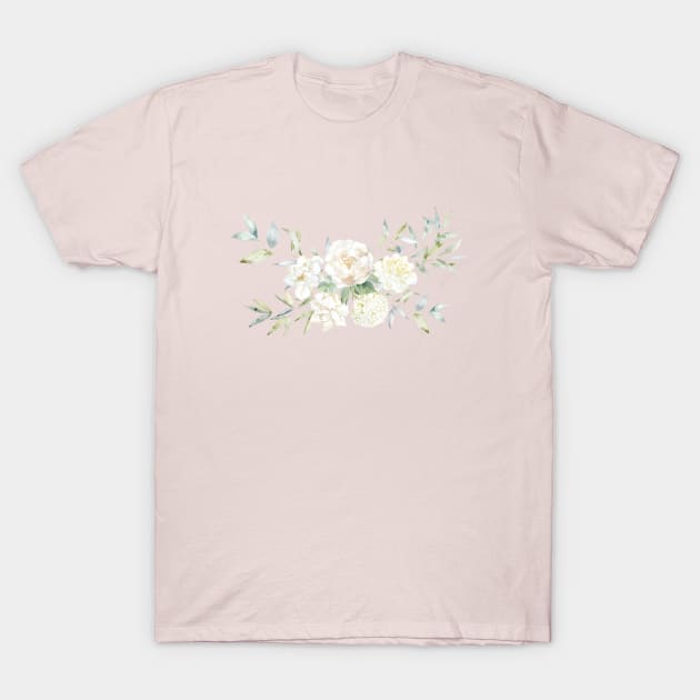 Celeste | Floral Design T-Shirt by Soulfully Sassy